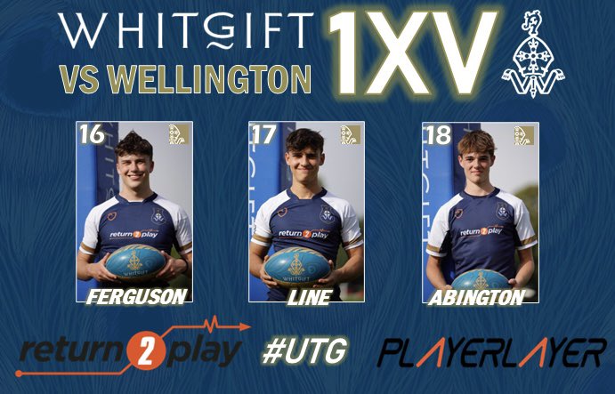WhitgiftSport's tweet photo. 𝗧𝗘𝗔𝗠 𝗔𝗡𝗡𝗢𝗨𝗡𝗖𝗘𝗠𝗘𝗡𝗧 📣

Our #WhitgiftRugby 1XV travelling to play @RugbyWelly tomorrow. 15.00 KO 🏉🔥

Akomeah back in the pack 💪🏾
Budd and Roccia on the wings⚡️

#UTG #BlueWhiteGold
@PlayerLayer @return2play @NextGenXV https://t.co/F8ZMqcL0Kx