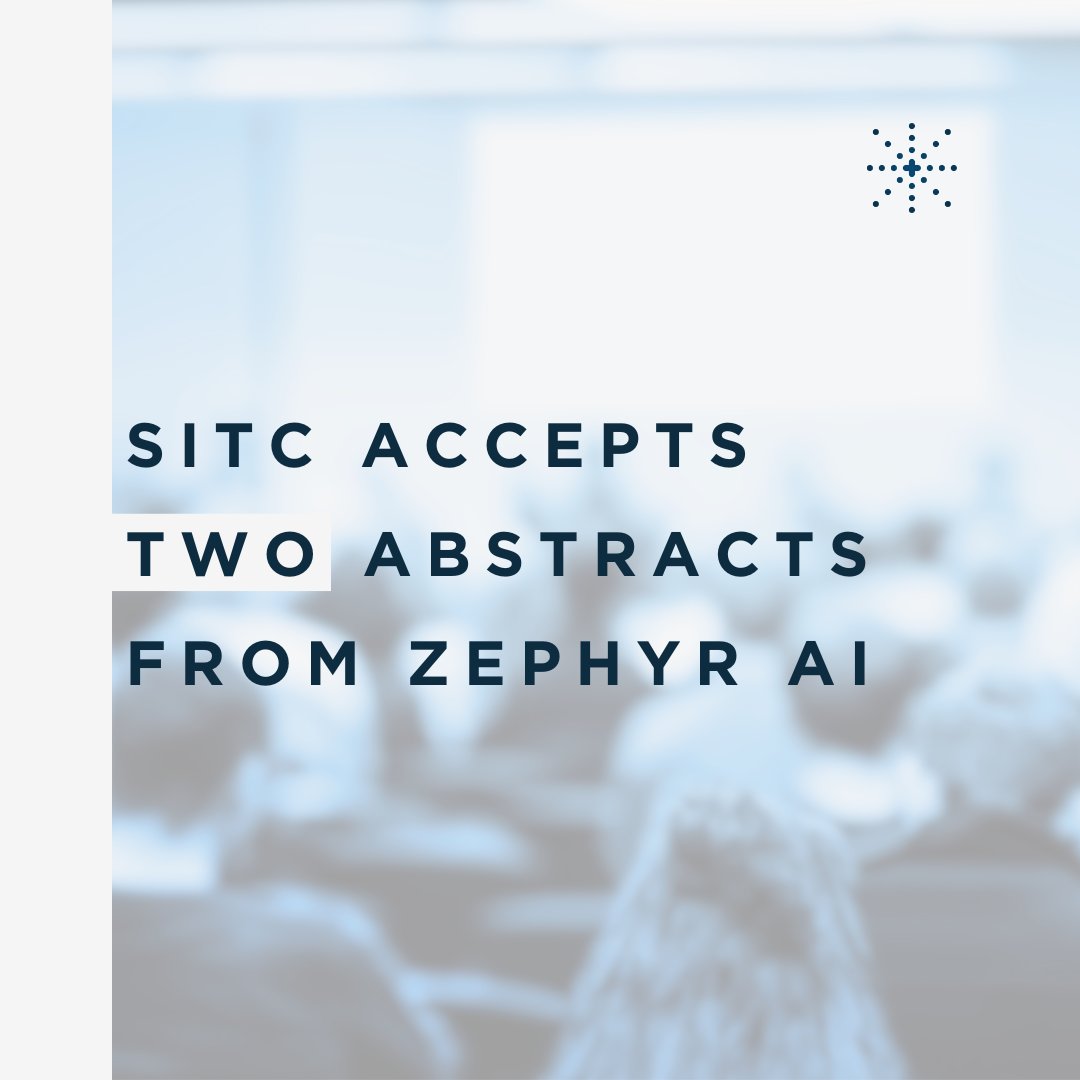 We are thrilled to announce that two of our abstracts have been accepted by @sitcancer. We'll be sharing more information in the coming weeks about our submissions and what they're doing for Precision Medicine in #oncology. Stay tuned!