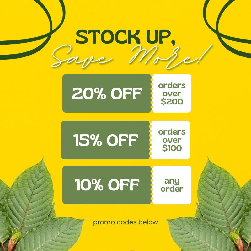 leftcoastkratom's tweet photo. TRIPLE COUPONS this weekend at Left Coast! 

The more you buy, the more you save!

20% OFF orders over $200 with coupon: 20FORME
15% OFF orders over $100 with coupon 15FORME
10% OFF any order with coupon 10FORME

https://t.co/cK4IuLuZN5 https://t.co/0sPGWIJSn8