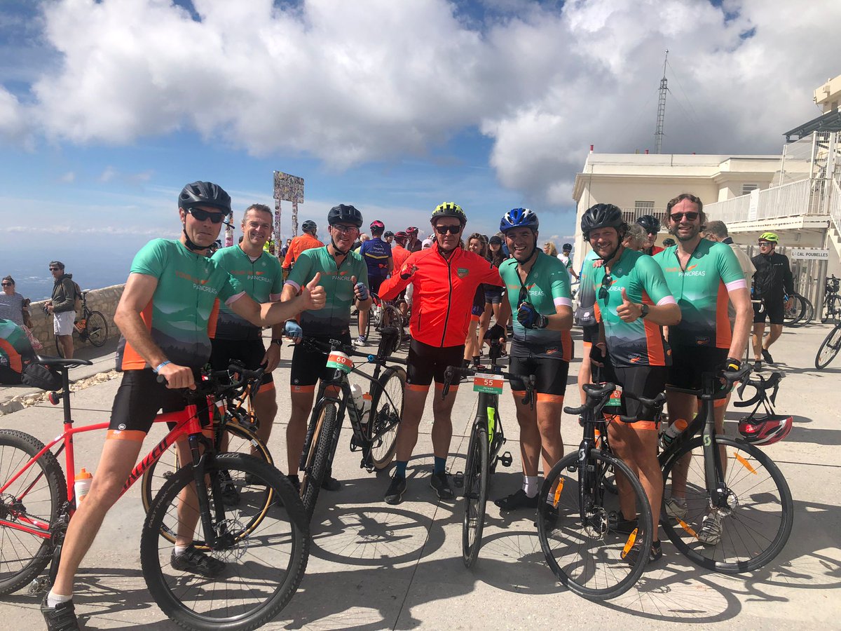 SupCasper's tweet image. They did it!💪🙌 #tourdepancreas #montventoux #supportcasper #caspervaneijck #samensterk