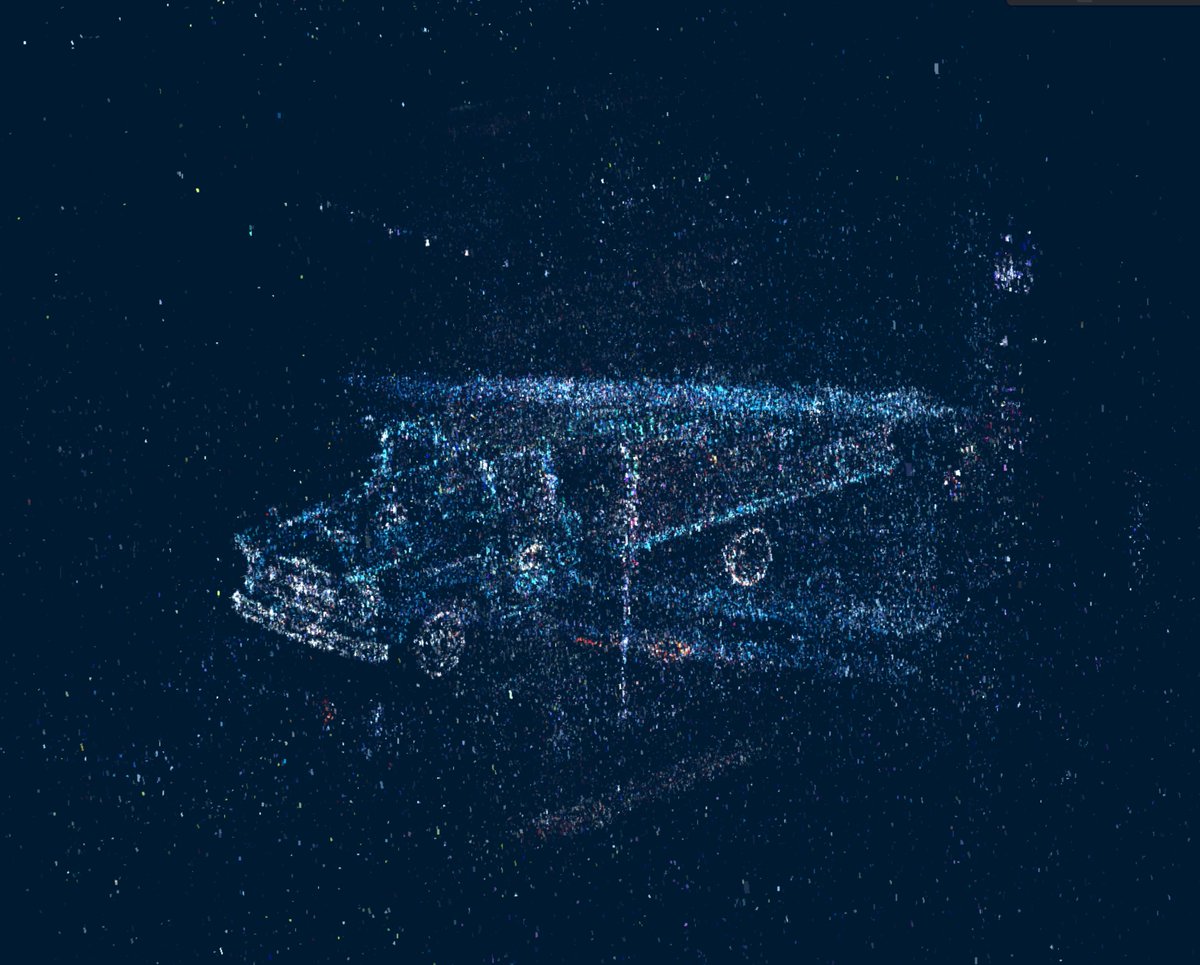 best way to learn how 3d gaussian splatting works is to build another viewer :) first small steps...