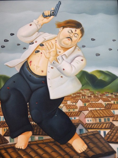 KtoUmarl's tweet photo. Fernando Botero (91) - 🇨🇴 malarz i rzeźbiarz, znany ze swojego charakterystycznego, groteskowego stylu przedstawiania postaci. Był jednym z najbogatszych artystów świata. https://t.co/U6bE8D4j3S