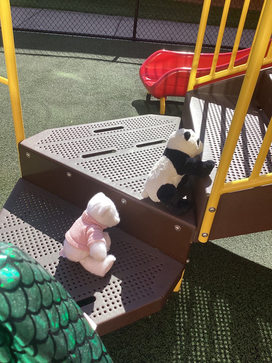 KinderSmarten's tweet photo. Wow! The stuffed animals had so much fun at our Stuffed Animal Sleepover! They played on the playground, did the sensory path, played legos, and listened to a story! https://t.co/typT1Kvvz3