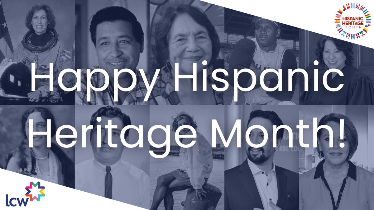 LCWinclusion's tweet photo. Started in 1968 as Hispanic Heritage Week, #HispanicHeritageMonth was expanded into a monthlong observance in 1988.

This month, we honor the rich cultures and contributions that make up the diverse Latin American community.

#DEI #Culture https://t.co/G09s5TIujE
