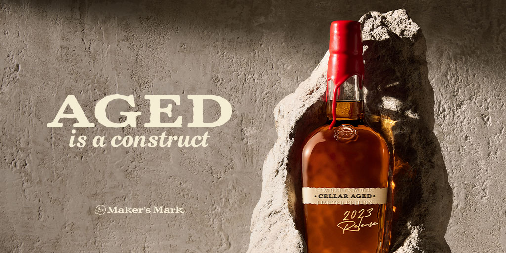 Maker’s Mark Cellar Aged challenges assumptions about age. Marrying 11- and 12-year-old whisky to create a unique flavor vision that could only be captured in our limestone cellar. Now that’s an achievement worth bottling. Learn more: makersmark.com/bourbons/maker…