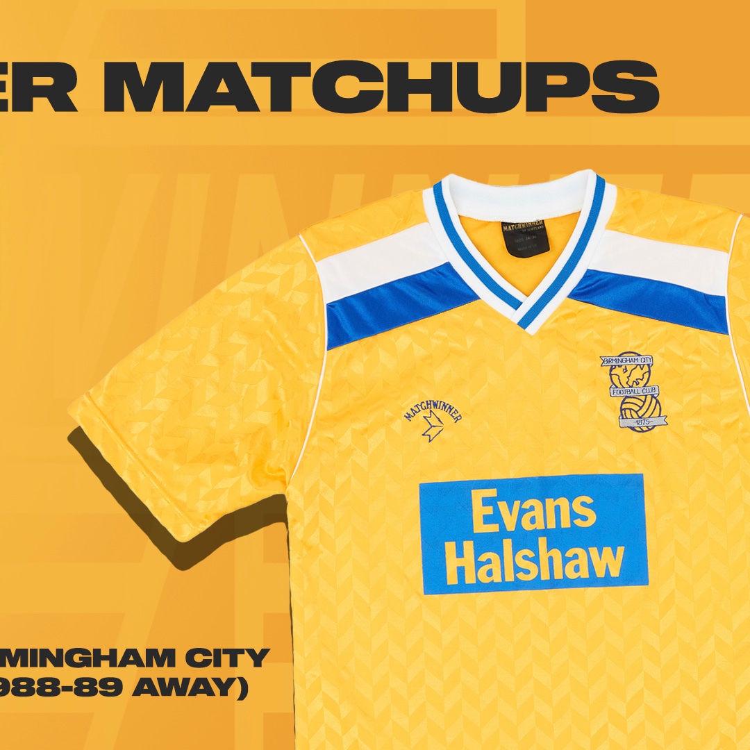 Matchwinner Matchups 🆚

Two yellow away shirts go head to head but who wins? 🟡

👍 Birmingham City
🔁 Chesterfield FC

#Matchwinner | #BCFC | #Spireites