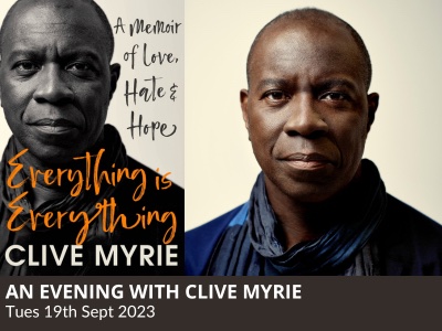 Join award winning BBC TV journalist, newsreader and presenter @CliveMyrieBBC as he talks about his life and his new memoir Everything is Everything. 🎟️Find out more and book tickets here: chestercathedral.com/event/an-eveni…