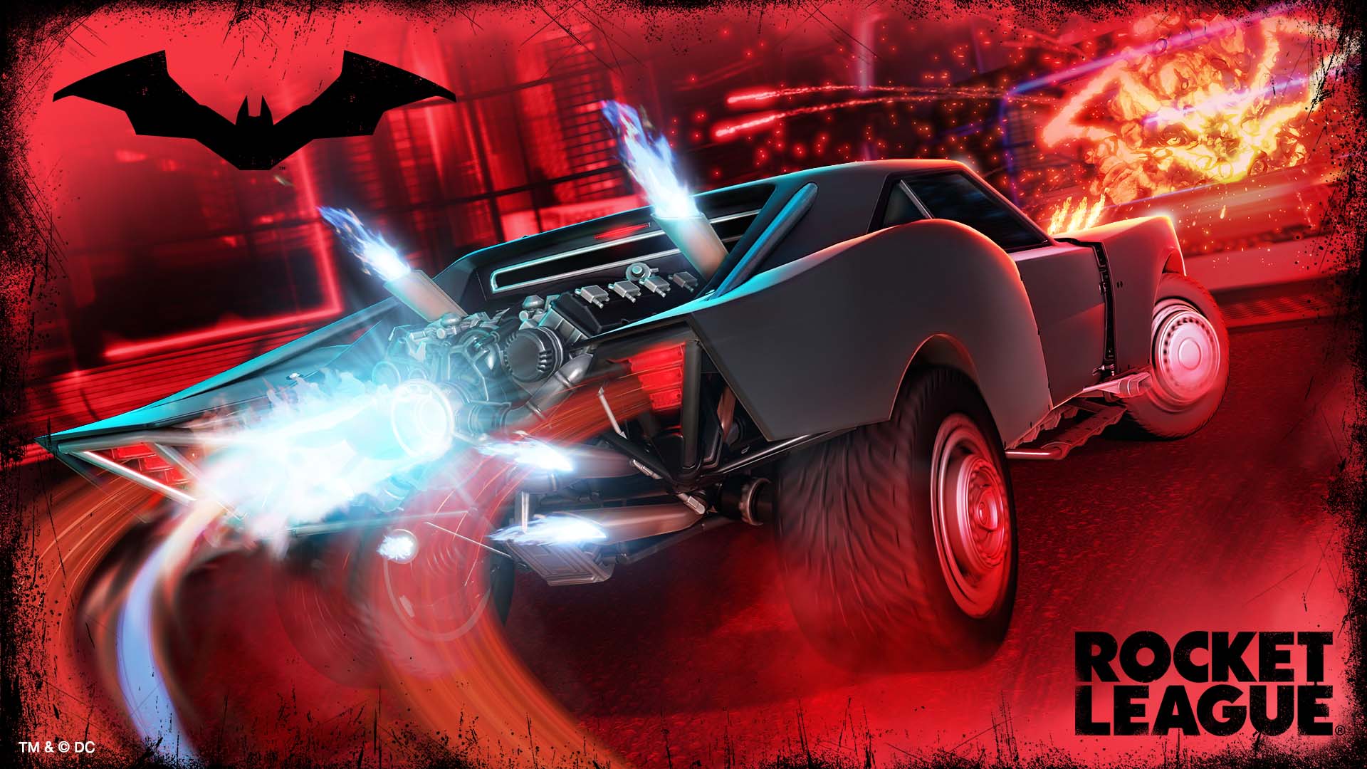 Rocket League on X: The Batmobile is speeding back into Rocket