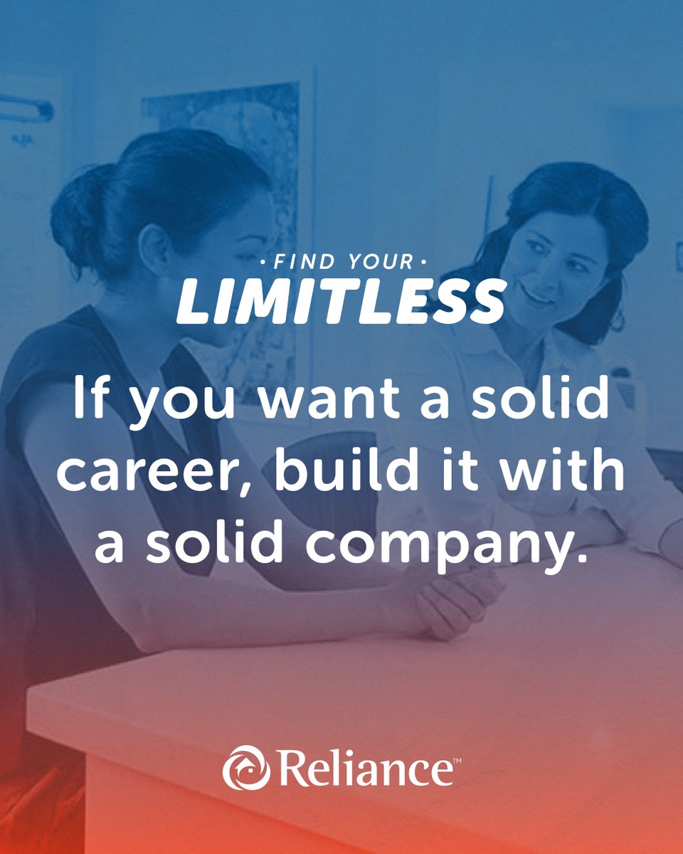 Discover your next career move and #FindYourLimitless here... reliancehomecomfort.com/careers-page-n…