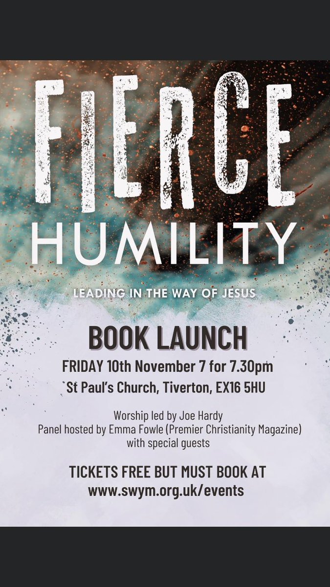 It’s the biggest oxymoron ever trying to plug a book on this topic but would love to see you if you can make it to the book launch.