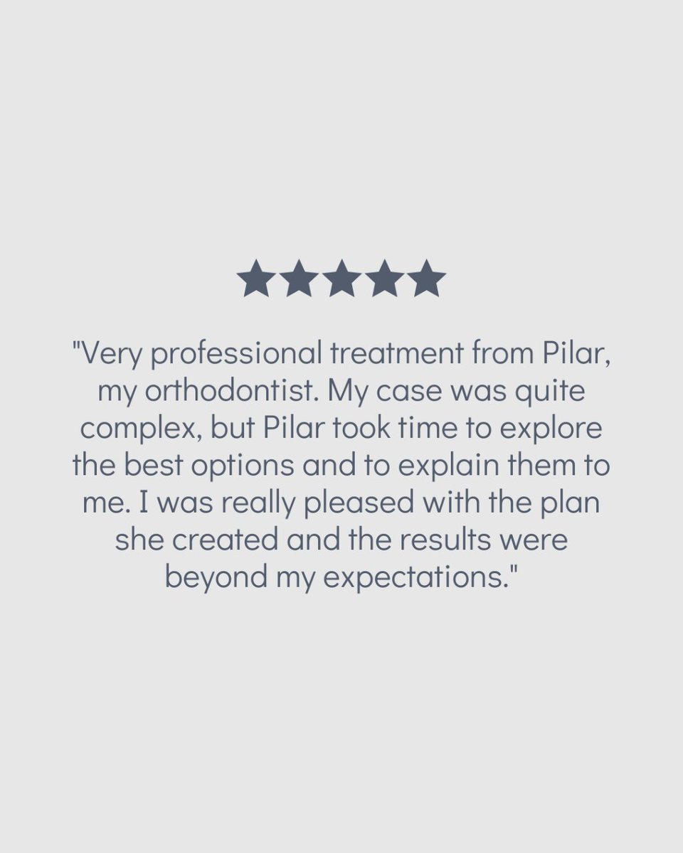 FacesAndSmiles's tweet image. Grateful for your kind words, Anna! 🌟

We're thrilled to hear about your exceptional experience with Pilar, our dedicated orthodontist. 🦷

Request an appointment here: facesandsmilesdental.co.uk/request-an-app…

#HappyPatients #SmileSuccess #FacesandSmiles #Dentist