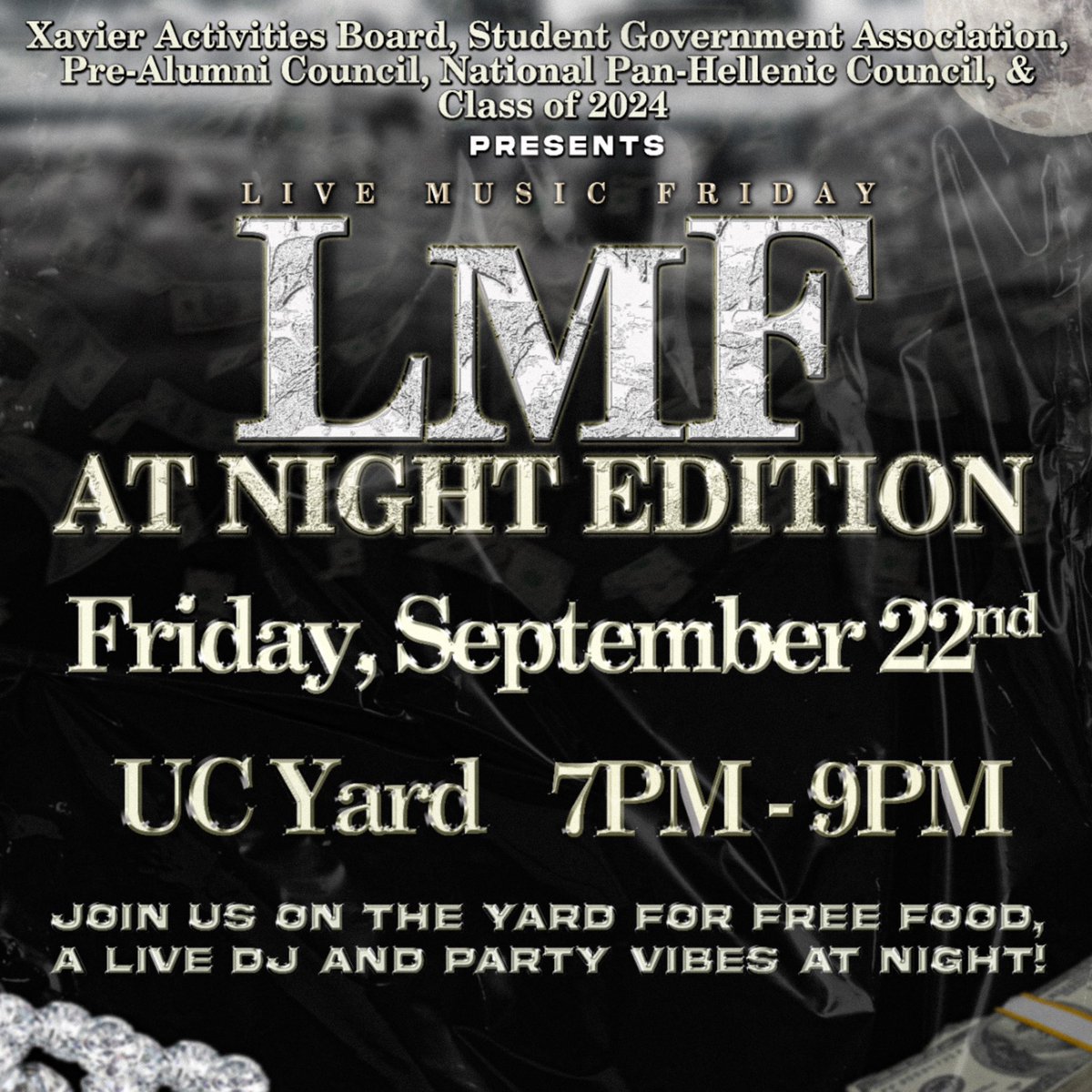 Next Friday, we’re switching it up😏 Don’t meet us at 12, but come at 7 for LMF: AT NIGHT🤣 Y’all asked, we answered! Beat us there⬆️