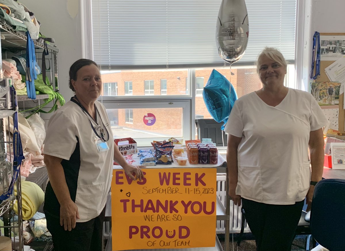 niagarahealth's tweet photo. As #EnvironmentalServicesWeek comes to a close, we thank our dedicated EVS team, who provide a clean and safe environment for patients, their families and other staff members.

Thank you for all that you do! 👏 https://t.co/Tzf7B2RC1g