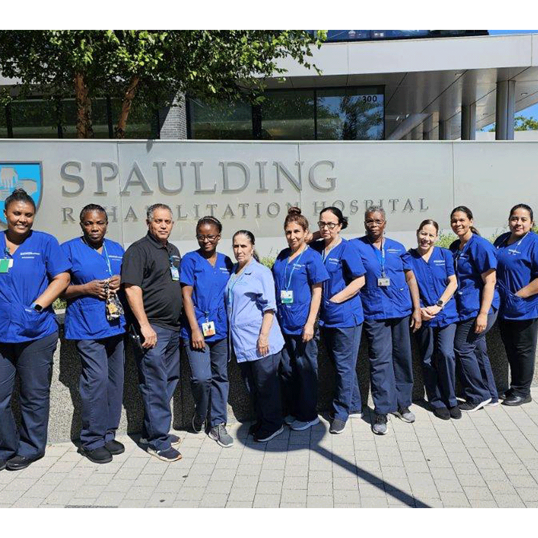 SpauldingRehab's tweet photo. Happy #EnvironmentalServicesWeek to our dedicated teams who ensure Spaulding remains clean and safe for patients and their families, visitors and staff. Thank you for caring for our facilities! #EVSWeek https://t.co/w605VmH5qx