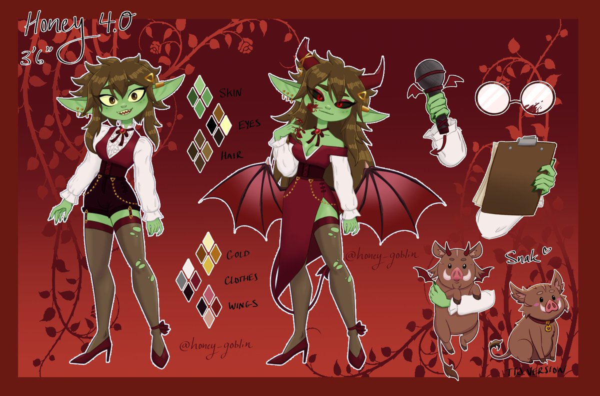 VulcanProductVT's tweet photo. @TwistingToxic I nominate the one and only @honey_goblin who has drawn herself and even rigged multiple models of her's!

She's also extremely sweet. 🩵 https://t.co/iBHbSQaHCL