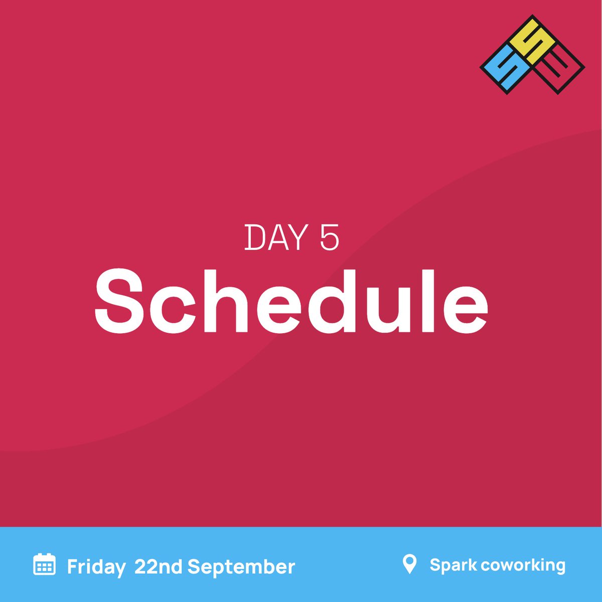 STLStartupWeek's tweet photo. Get ready for Day 5 of STL Startup Week 2023! Mark your calendars for Friday's exciting lineup at Spark Coworking..
โ
Explore the full schedule and secure your spot for these fantastic sessions: https://t.co/2KeCoon5hx ๐ #STLStartupWeek #STLMade https://t.co/sfcEgH63bg