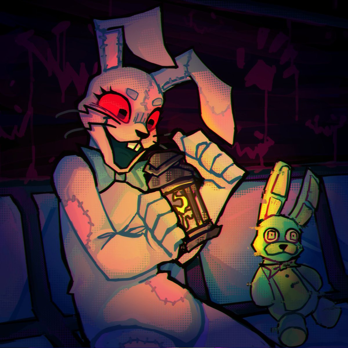 Kuroten14's tweet photo. #FNAF #vanny https://t.co/OiEDZUUstC