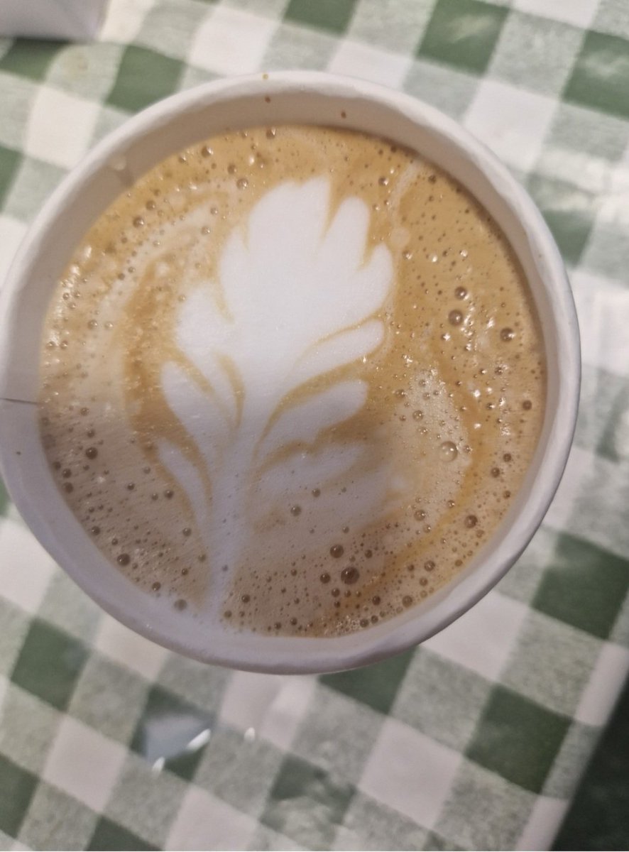 JOHSDYW's tweet photo. Kania Craven (in picture below) and Kimberly  McKeirnan have been trying to perfect latte art. As you can see, the girls are doing a great job. @StJOHS https://t.co/WAtP0p0R5j
