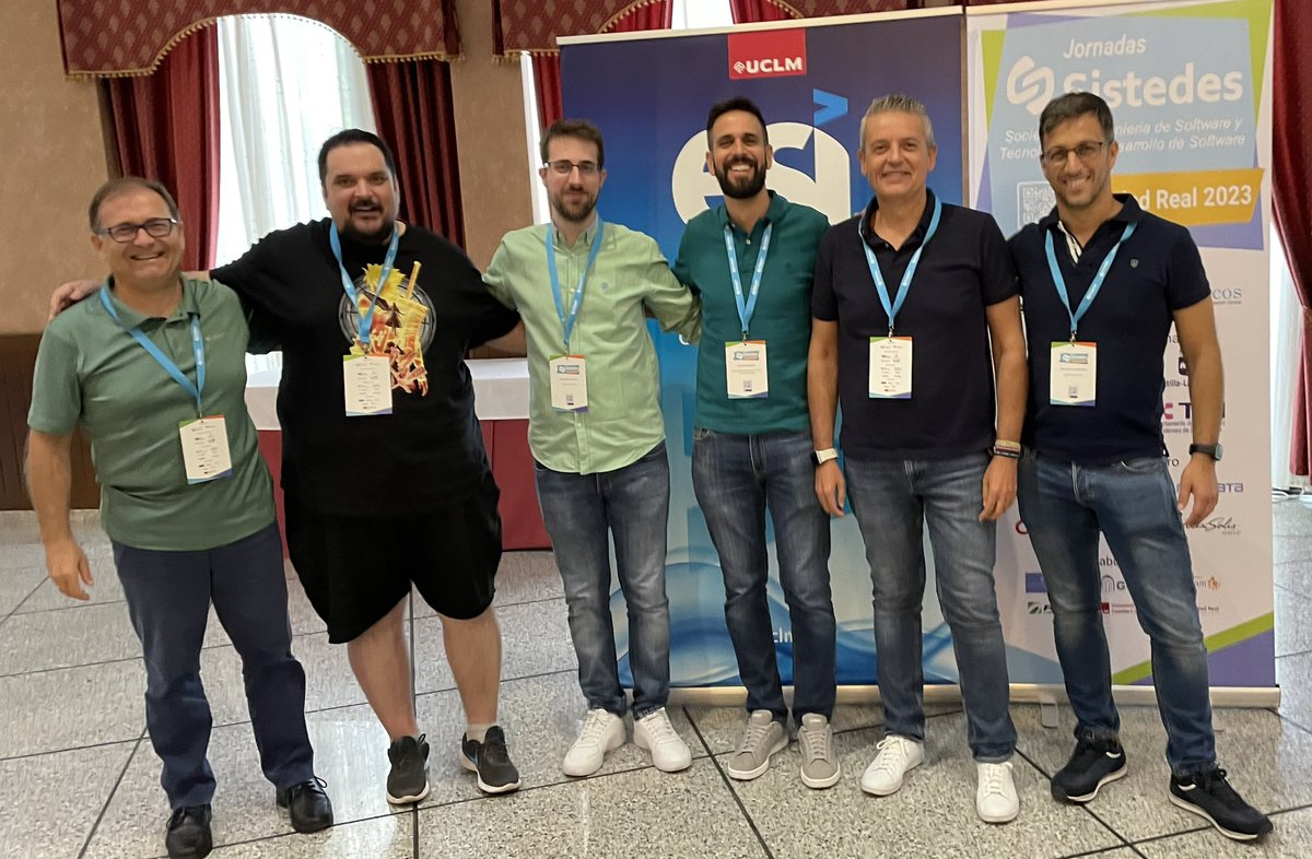 ACGTIC211's tweet image. Encantados desde el grupo @ACGTIC211 con las fantásticas @JornadaSistedes de este año en Ciudad Real. Felicidades a la organización @GrupoAlarcos  por estas jornadas #sistedes2023  de gran calidad.