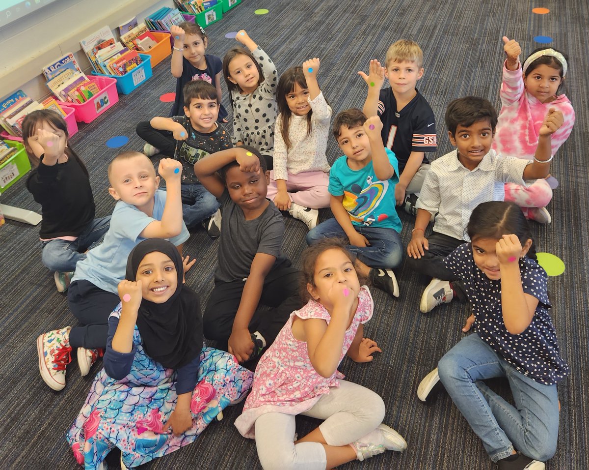 Happy International Dot Day!  The kind Cool Campers dazzled with their dots.  How can you help someone smile today?  :)