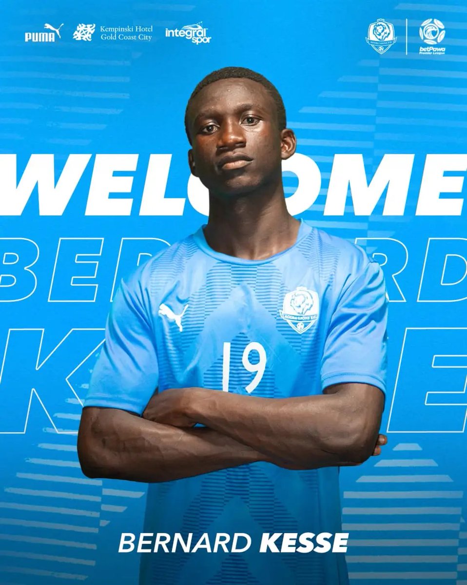 pronosin's tweet photo. [#Ghana 🇬🇭] :

✍️ @AccraLionsFC annonce la signature de Bernard Kesse. Le puissant buteur arrive en provenance de Pacific Heroes FC.

#African #Mercato https://t.co/MeFdwuqpmZ