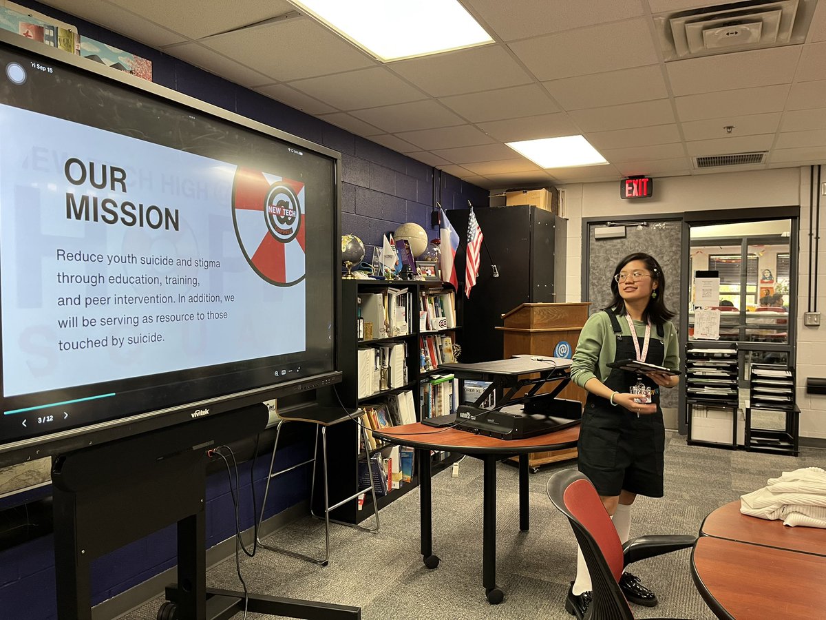 Today @carmelc_nthc presented the <a href="/nthchope/">New Tech Coppell Hope Squad</a> kick off. Looking forward to all the fun activities next week as we lead with hope and light.