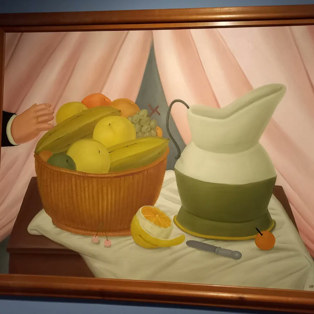 FalconMarcoIvan's tweet photo. Recuerdo la visita al Museo Nacional en Bogota y la muestra de Fernando Botero quien hoy falleció. https://t.co/jfvnpL8obh