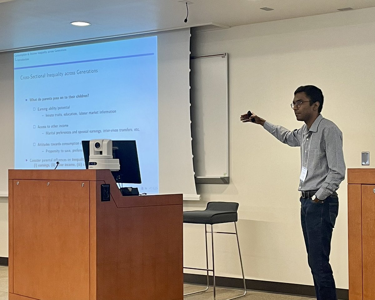 umpsid's tweet photo. We end our 8th annual #PSIDdata user conference with @aruni_economics from @ManUniEconomics and his presentation on consumption and income inequality across generations. Thank you all for coming and sharing your research with us! https://t.co/ZeUKQ78a7R