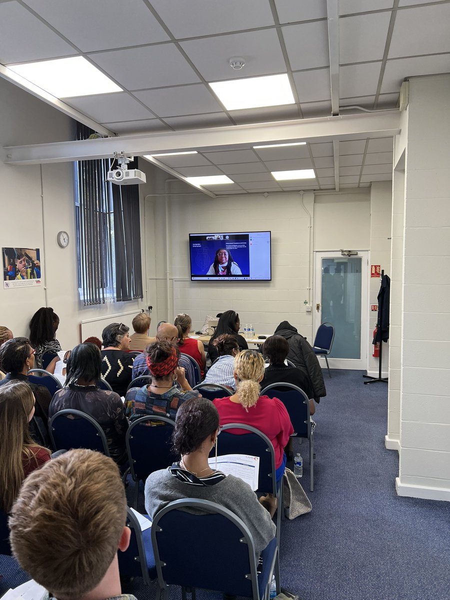 CAHN Modern Slavery launch event happening now. Thank you <a href="/ukhomeoffice/">Home Office</a> great engagement with Janet and Laura. Help is available from the Home Office for victims of Human Trafficking, please reach out. 
<a href="/cahn_uk/">Caribbean & African Health Network</a> <a href="/Janete_Seide/">Janete</a> 

Contact us at advocacy@cahn.org.uk