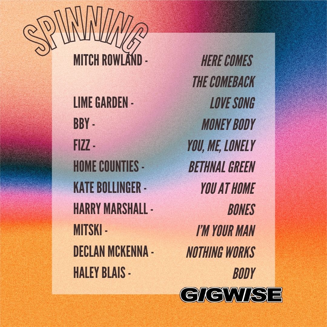 SPINNING // The Gigwise weekly playlist ft. @favebandfizz @HMarshallMusic @limegardenband + MORE bit.ly/41s0L7K