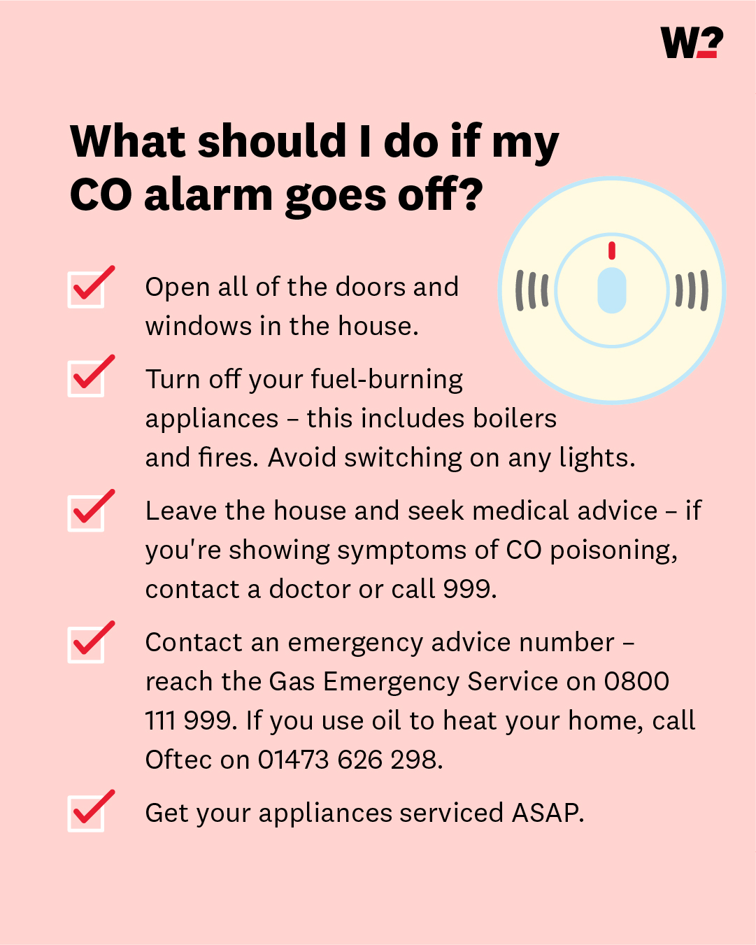Why is My Carbon Monoxide Alarm Going off: Causes & Solutions