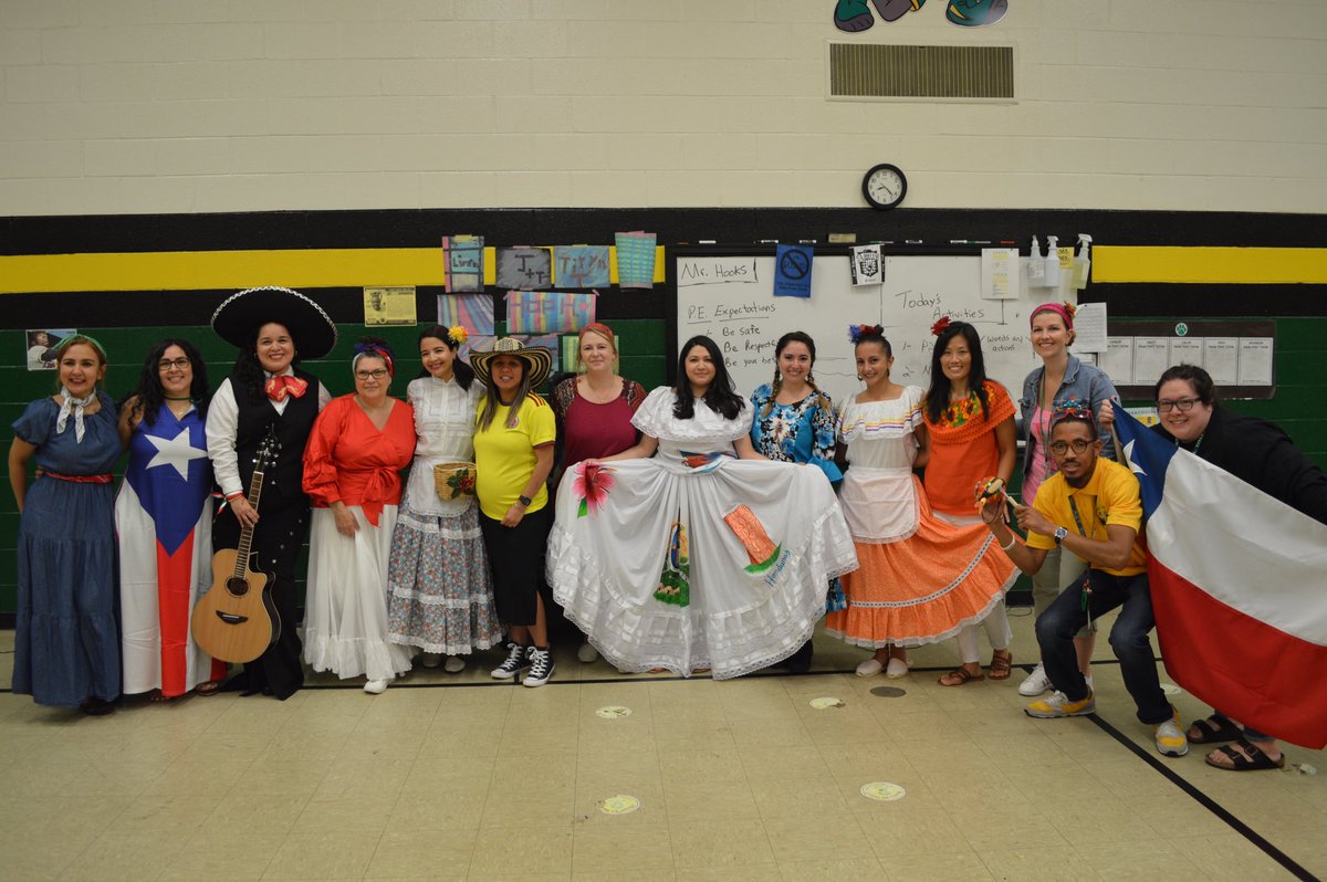 CSmithESL's tweet photo. What an amazing kickoff to Hispanic Heritage Month @WolfMeadowElem! https://t.co/MHQg1i3U65