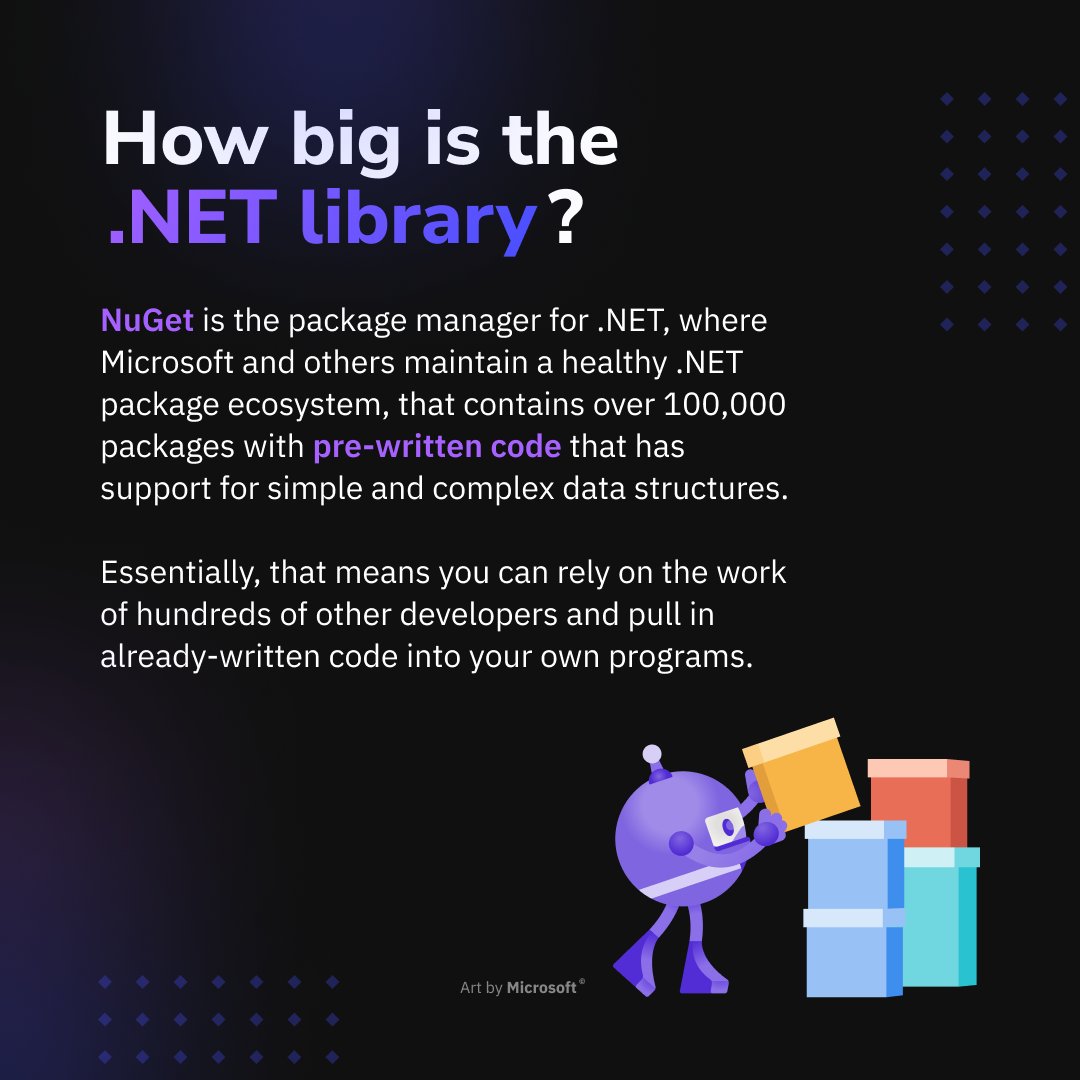 dotnetcoimbra's tweet photo. Did you know that .NET has evolved beyond Windows, becoming cross-platform? With .NET Core, it's open source on GitHub, welcoming contributions from tech enthusiasts worldwide.

Stay tuned for deeper insights into the ever-expanding world of .NET technology! https://t.co/VraWq4t88W