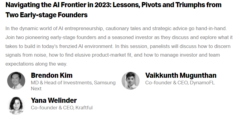 Samsung Next tweet media