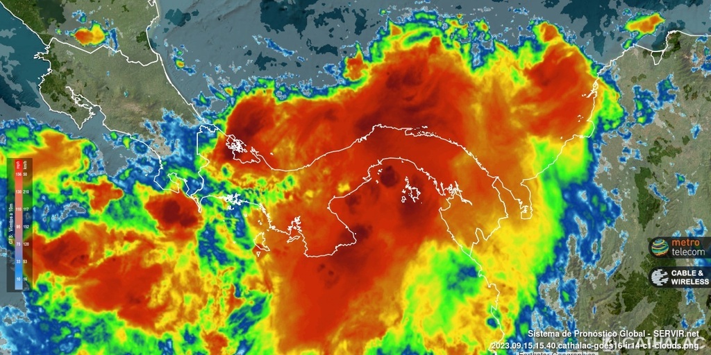 servir_cathalac's tweet photo. Imagen actualizada de satélite GOES infrarrojo para Panamá 🇵🇦 y Costa Rica 🇨🇷 - @cathalac https://t.co/0ZbJtb2ULT https://t.co/3pgEapaTGU