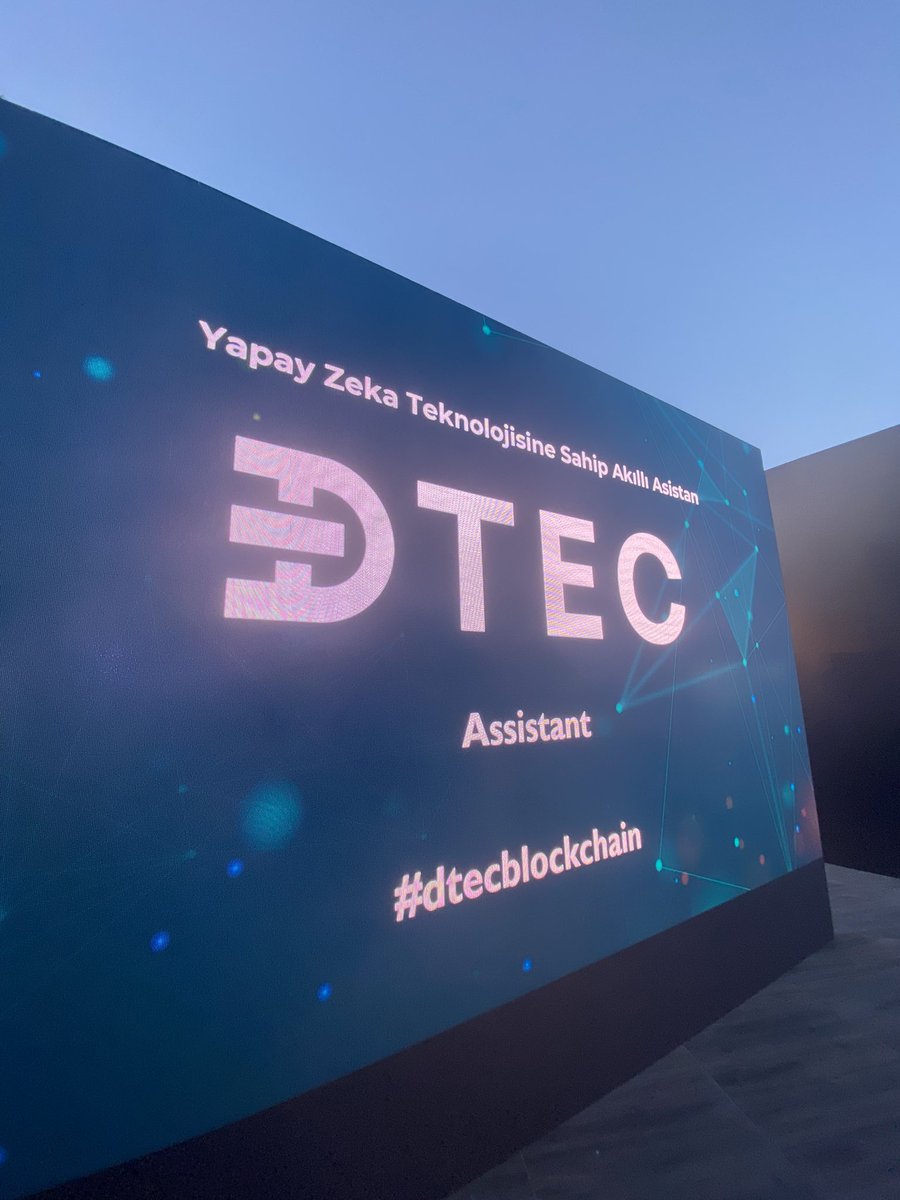 Coinkolik's tweet photo. Yenilikçi yapay zeka araç asistanı teknolojisiyle dikkat çeken $Dtec Blockchain (@DtecToken), bugün büyük bir lansman etkinliği düzenliyor.
Ulaşım ve mobilite alanında vaat ettiği yeniliklerle sektörde yeni bir dönemin kapılarını aralıyor 🌐
#DtecBlockchain https://t.co/YDu09gjUDR