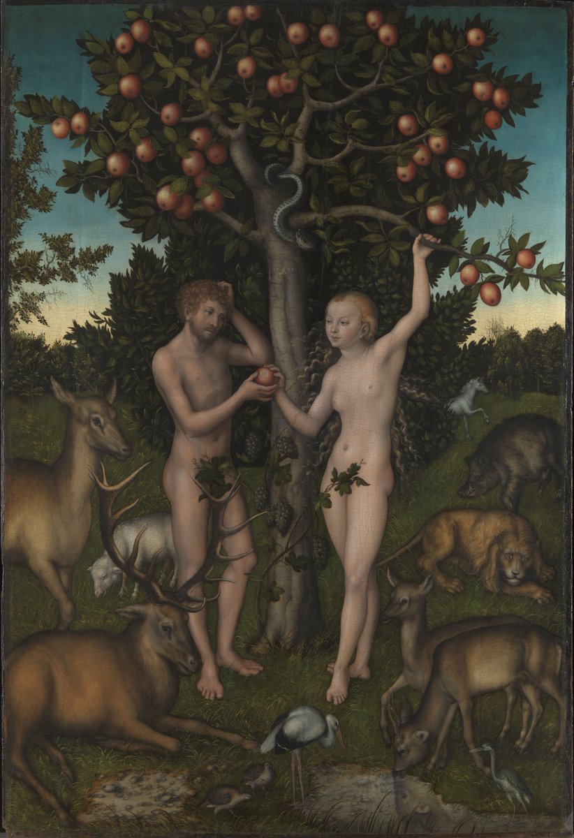 TheCourtauld's tweet photo. #InDetail - Lucas Cranach the Elder, Adam and Eve, 1526 🎨
See it on display, or it is one of over 33,000 images you can now explore in high resolution online - https://t.co/ivxmeqPxUZ
🎟️/ Gallery Entry from £10. Friends, students, and under-18s go free https://t.co/KMZo7JMIb2 https://t.co/veQ4x0aiDl
