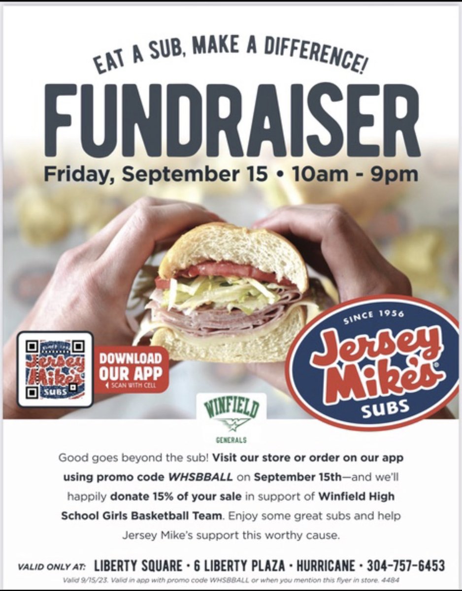 jwcbella's tweet photo. Get lunch and support Winfield Girls Basketball! https://t.co/XlKFxvHEJS