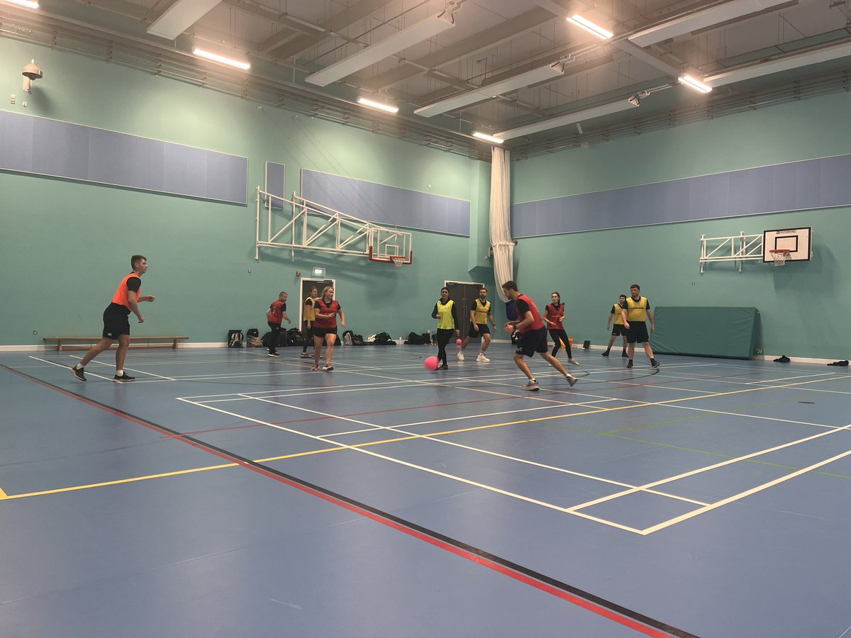 Cara_Lamb1's tweet photo. Great week in C&amp;P with #TeamPE applying #TGfU in practice. Planning around tactical problems, using modified games, manipulating space, rules and participants to teach the game. Wonderful creativity and even better reflection on teaching through this approach https://t.co/HpTk8JvPhi