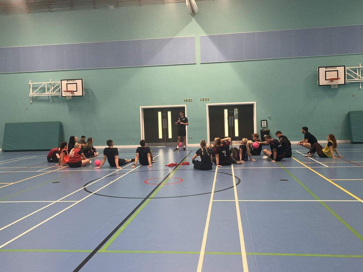 Cara_Lamb1's tweet photo. Great week in C&amp;P with #TeamPE applying #TGfU in practice. Planning around tactical problems, using modified games, manipulating space, rules and participants to teach the game. Wonderful creativity and even better reflection on teaching through this approach https://t.co/HpTk8JvPhi