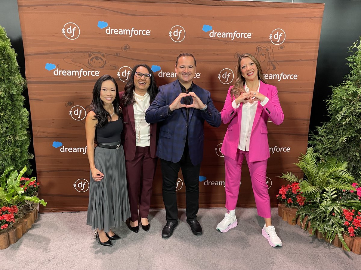 My ❤️ is full after an amazing #DF23.  

Thank you to our customers, our partners, our employees, and our community for an amazing event.

We are better, together.