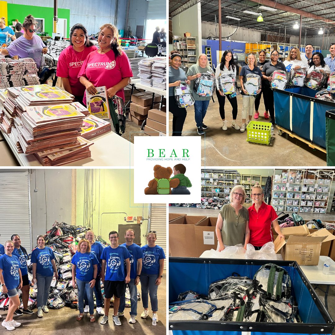 BEAResource's tweet photo. A big shoutout to our incredible volunteers who helped us during BEAR Back-to-School! Thanks to the generosity and hard work of over 500 volunteers, we provided school supplies and backpacks to a whopping 13,000+ children this year!
#BacktoSchool #BeAResource #HouNews https://t.co/Bi8ZIQJlhy