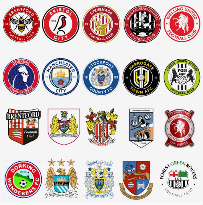 OfficialVizeh's tweet photo. Question, Which Club Badges do you prefer?

Option 1 - Circle Boi

Option 2 - Previous Badge https://t.co/W0II2HzRXt