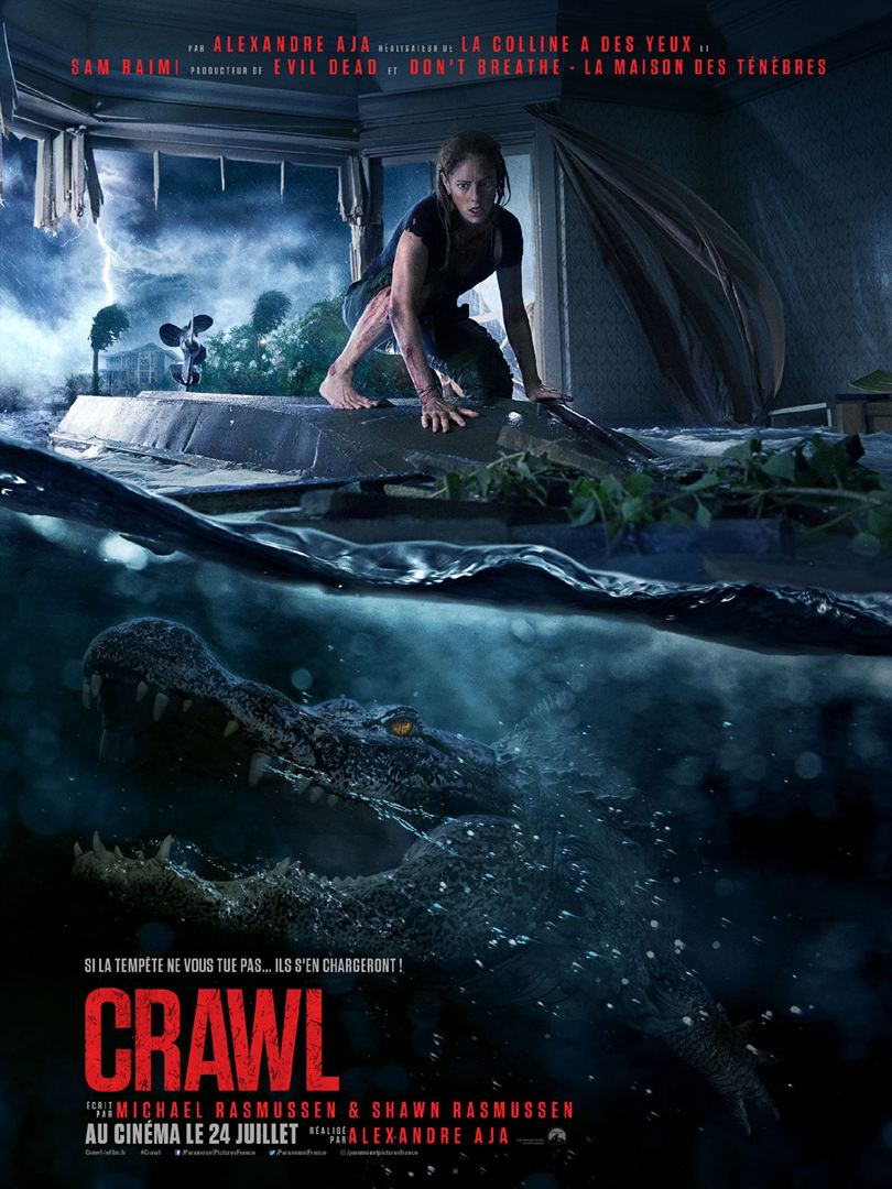 EcranLarge's tweet photo. A se refaire sur #Netflix parce que c'est quand même sacrément bien : Crawl https://t.co/K0NMCtCrGO