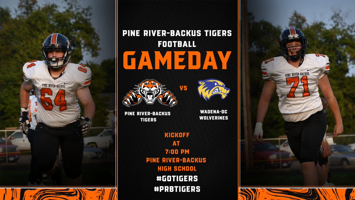 Pine River-Backus Tigers AD tweet media
