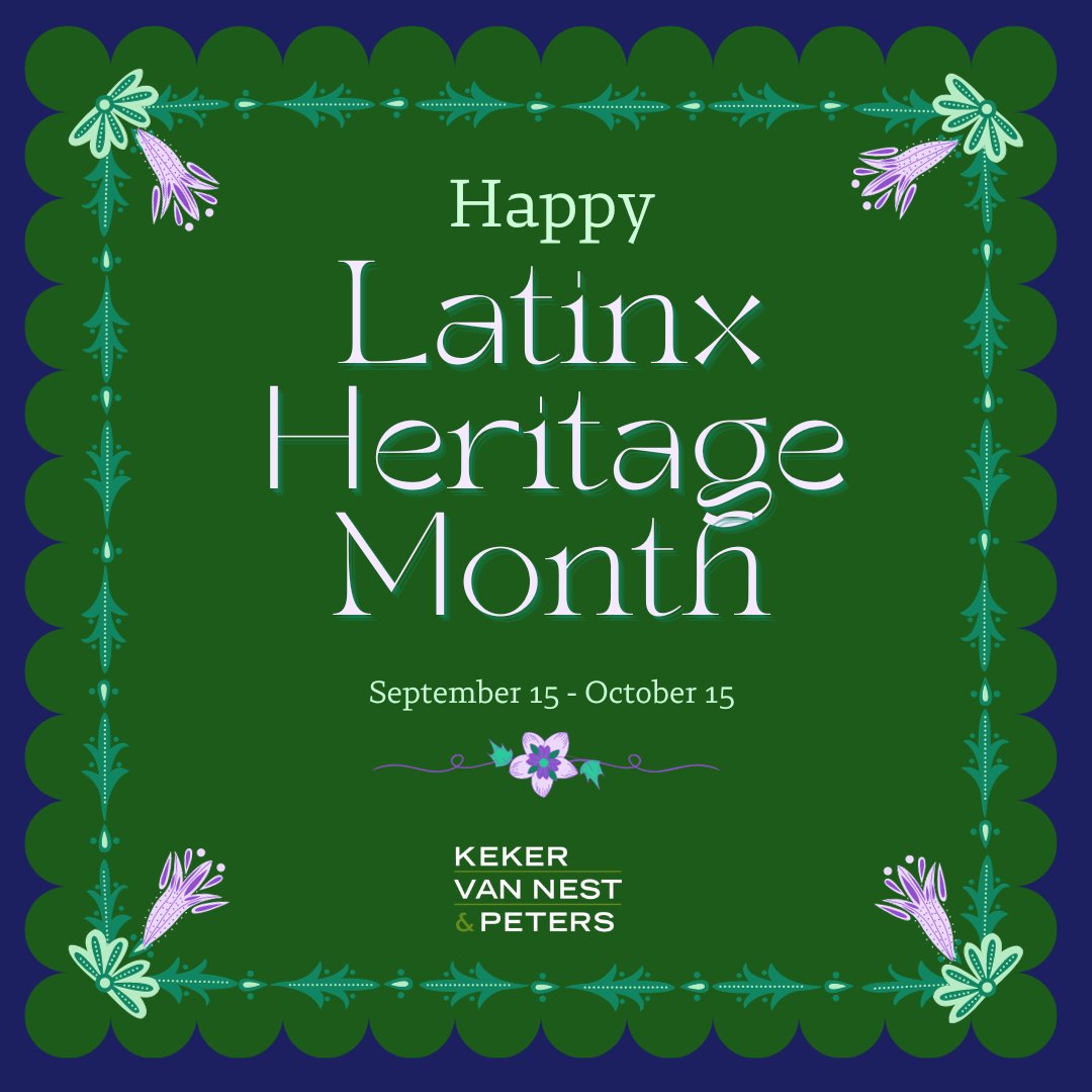 Let us celebrate the rich tapestry of Latinx cultures, histories, and accomplishments that have shaped our world. Happy Latinx Heritage Month!