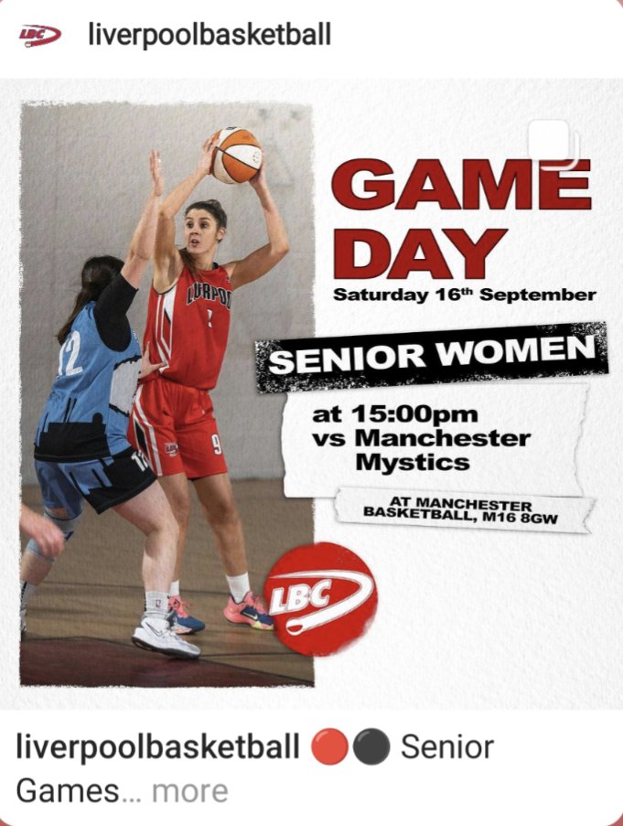 Liverpool Basketball tweet media