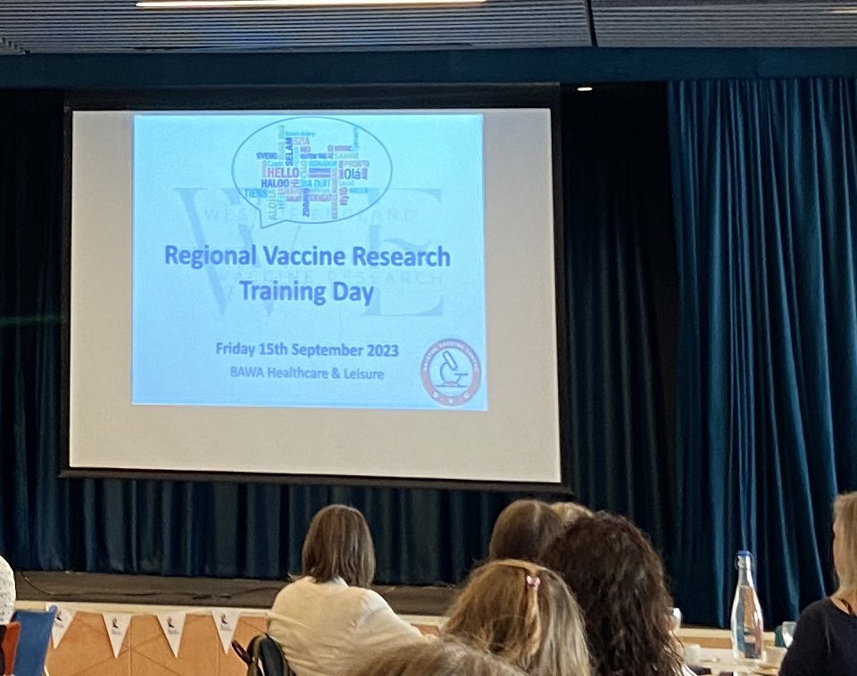 Great day attending the Regional Vaccine Research Training Day today.🌟 lots of great speakers, and things to takeaway from the day. Also great to hear about all the insights on development opportunities for research staff🔬 #VaccineResearch #UHBWresearch