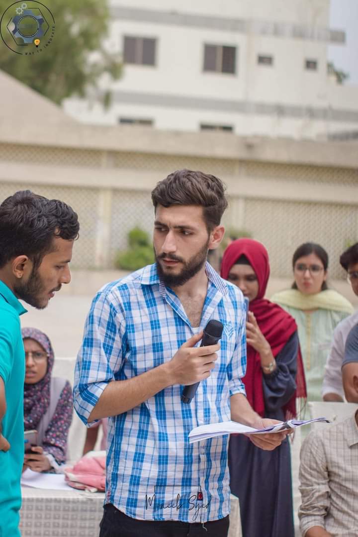 FathaSyed6's tweet photo. I strongly condemn the illicit abduction of my  schoolmate Saqlain Abbas frm  hostel NED Uni  Karachi 
I appeal to the higher authority of Sindh, especially CM  Sindh to take notice of this sensitive issue &amp; aid in the recovery. 

#ReleaseSaqlainAbbas https://t.co/CtZbAhiZi5