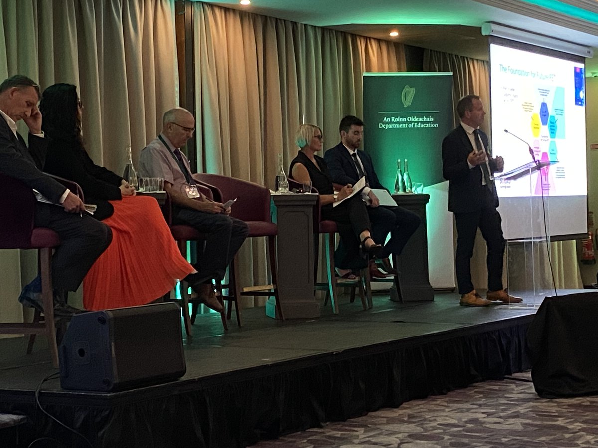 andrewbrownlee7's tweet photo. Enjoyed talking at the ESBS/ETBI Finance Conference on Tuesday, setting out the plans for a simplified outcomes-focused FET funding model based around 5 critical strands #FutureFET https://t.co/vWanYUniM5